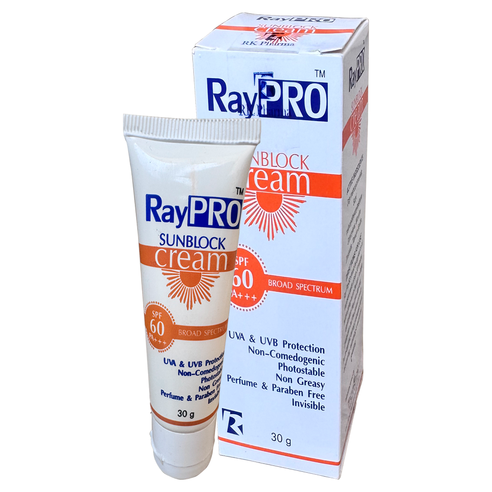 Ray pro sunblock cream